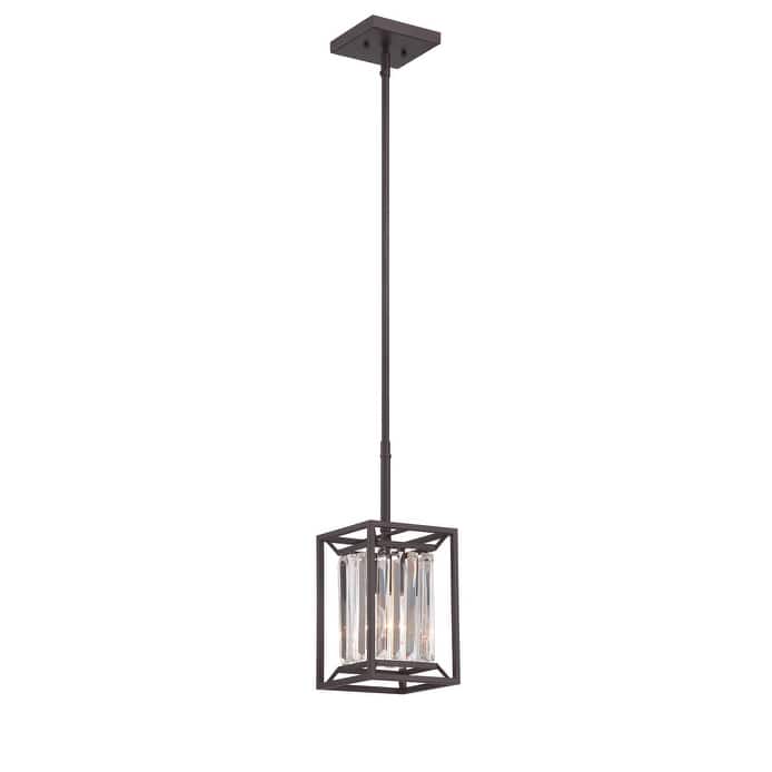 Designers Fountain Linares 6-1/2" Wide Single Light Mini Pendant