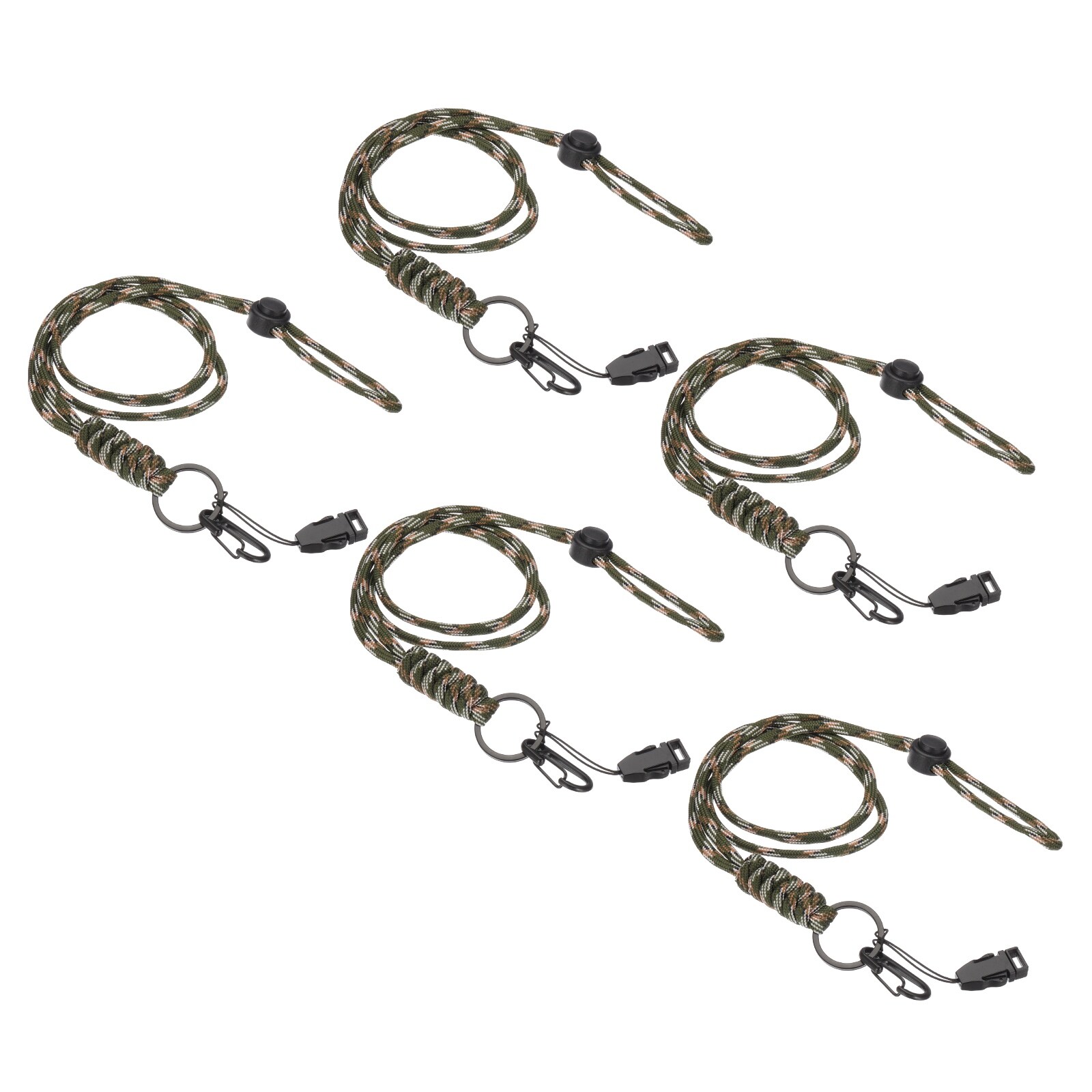 Neck Lanyard with Hook, Adjustable Long Keychain Strap Badge