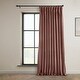 preview thumbnail 58 of 125, Exclusive Fabrics Heritage Plush Velvet Curtain (1 Panel) Wild Rose - 100 X 108
