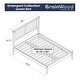preview thumbnail 19 of 23, Grain Wood Furniture Greenport Louvered Solid Wood Platform Bed