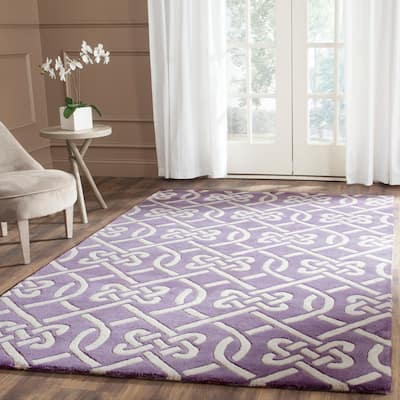 SAFAVIEH Handmade Chatham Fatma Modern Wool Rug