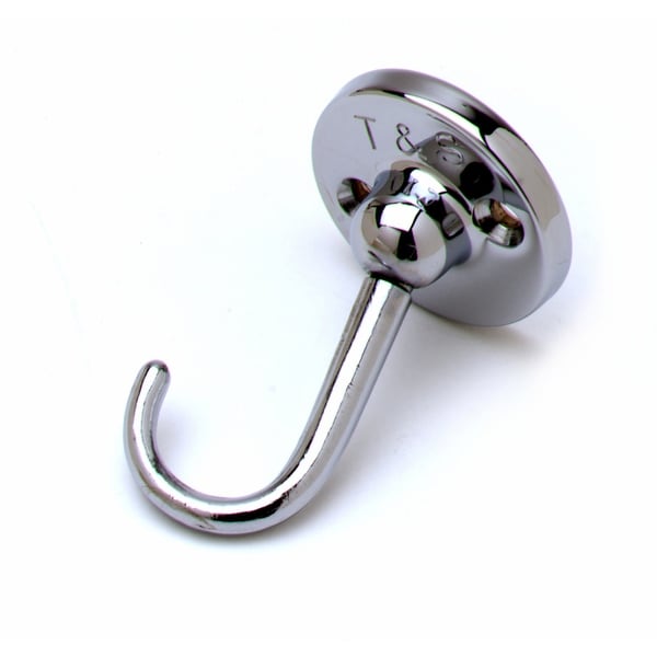 T and S Brass B-0104-D Dummy Wall Hook with Mounting Screws - Chrome