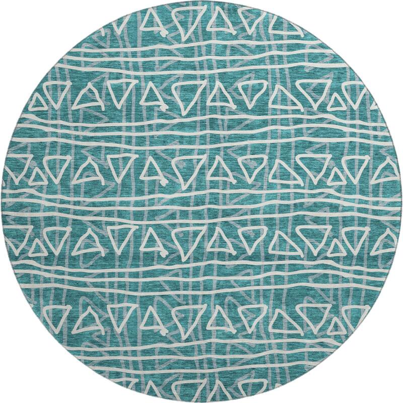 Premium Washable Super Soft Geo Mayfield Rug