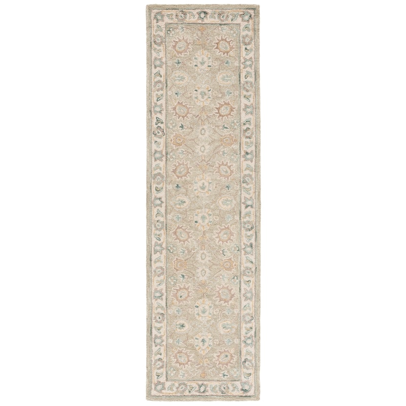 SAFAVIEH Handmade Blossom Riki Modern Floral Wool Rug