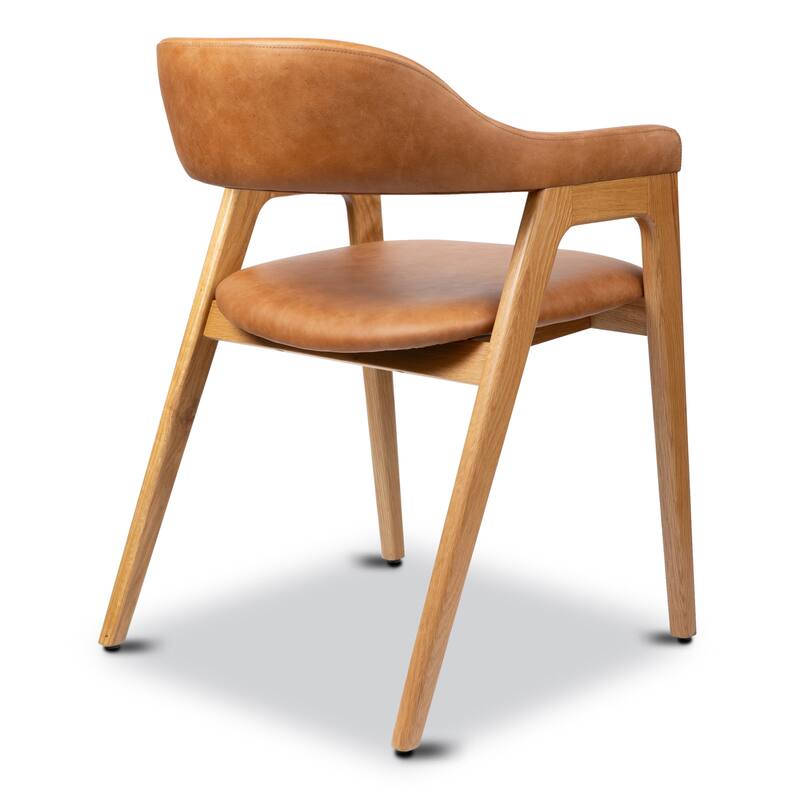 Poly and Bark Lando Leather Dining Chair