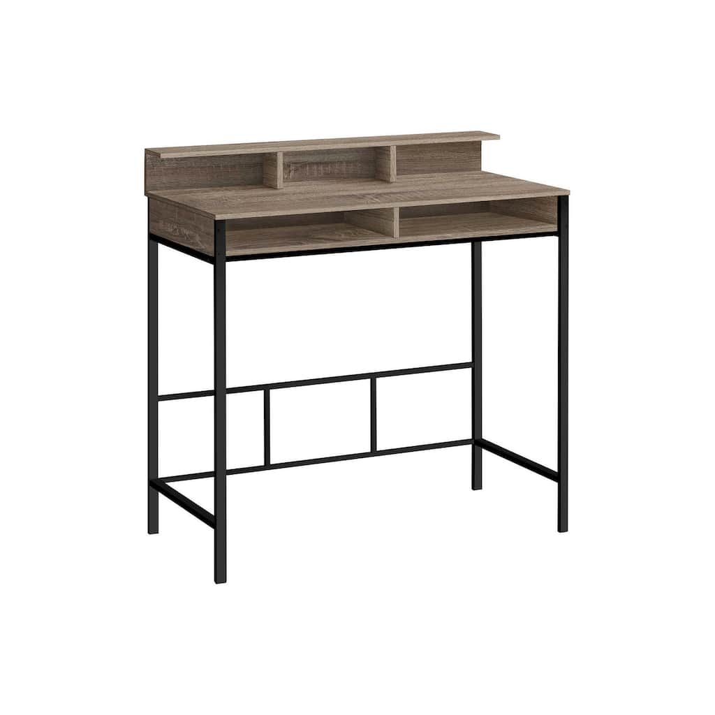 Computer Desk, Home Office, Standing, Storage Shelves