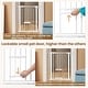 preview thumbnail 3 of 14, BalanceFrom Safety Gate with Pet Door 36-Inch Tall, Fits 29.1 - 33.8 Inch for Doorways and Stairways - 36-Inch Tall
