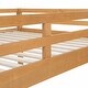 preview thumbnail 22 of 20, Wood Queen Size Bunk Bed with Ladder for Space-Saving and Easy Access