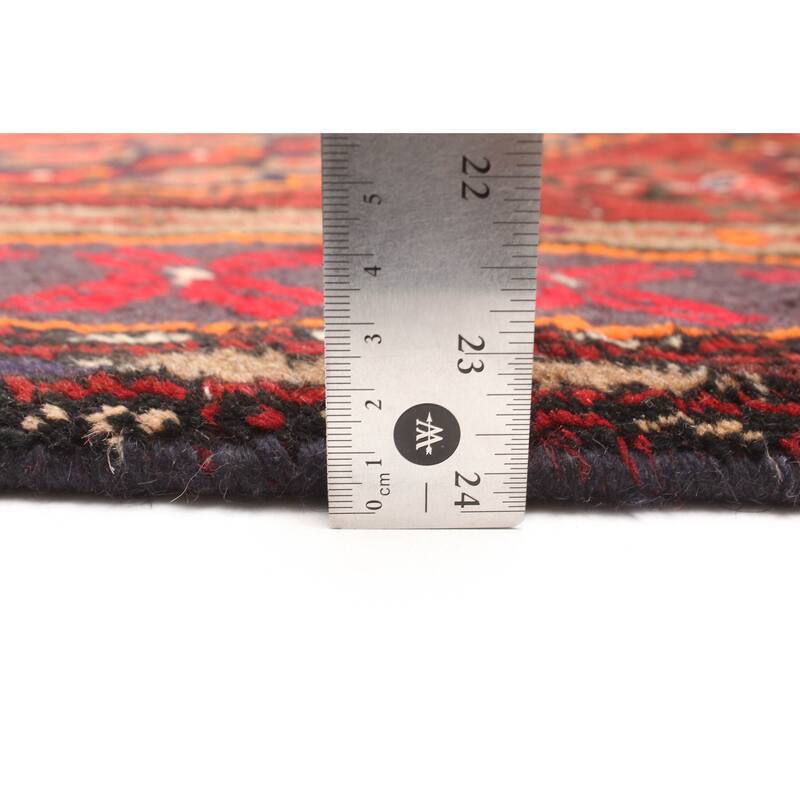 ECARPETGALLERY Hand-knotted Andelz Red Wool Rug - 4'0 x 6'10