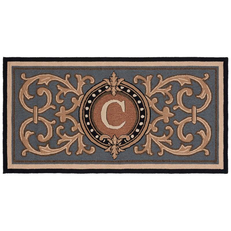 SAFAVIEH Handmade Monogram Griseldis Casual Rug