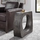 preview thumbnail 2 of 5, Uttermost Valira 24" Wide Resin Side Table