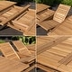 preview thumbnail 3 of 8, Amazonia Chiesa 11-piece Teak FSC Certified Extendable Outdoor Patio Dining Set - 11 Piece