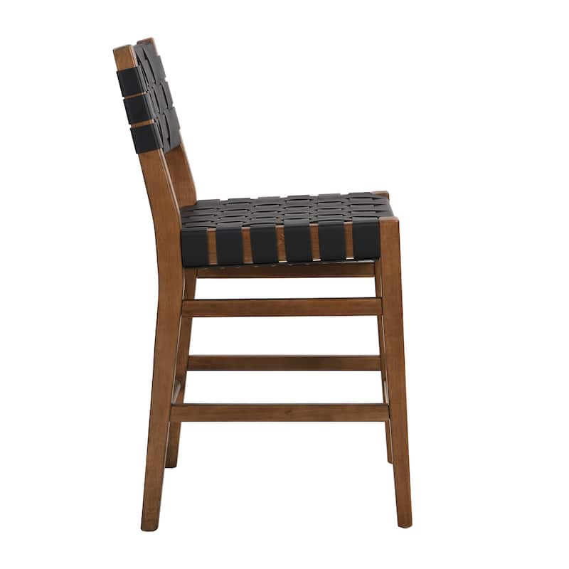 Lumft Woven Design 24- Inch Counter Stool (Set of 2) by Christopher Knight Home