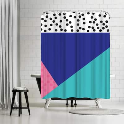 Americanflat 71" x 74" Shower Curtain, Dotti Two by Ashlee Rae Designs