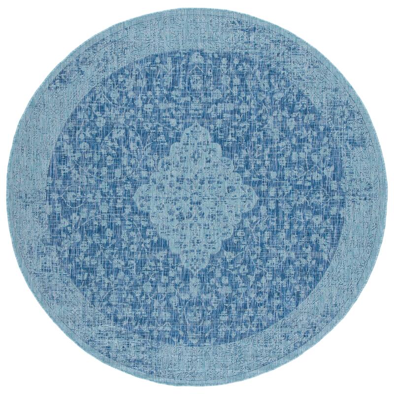 SAFAVIEH Courtyard Boud Indoor/ Outdoor Waterproof Patio Backyard Rug