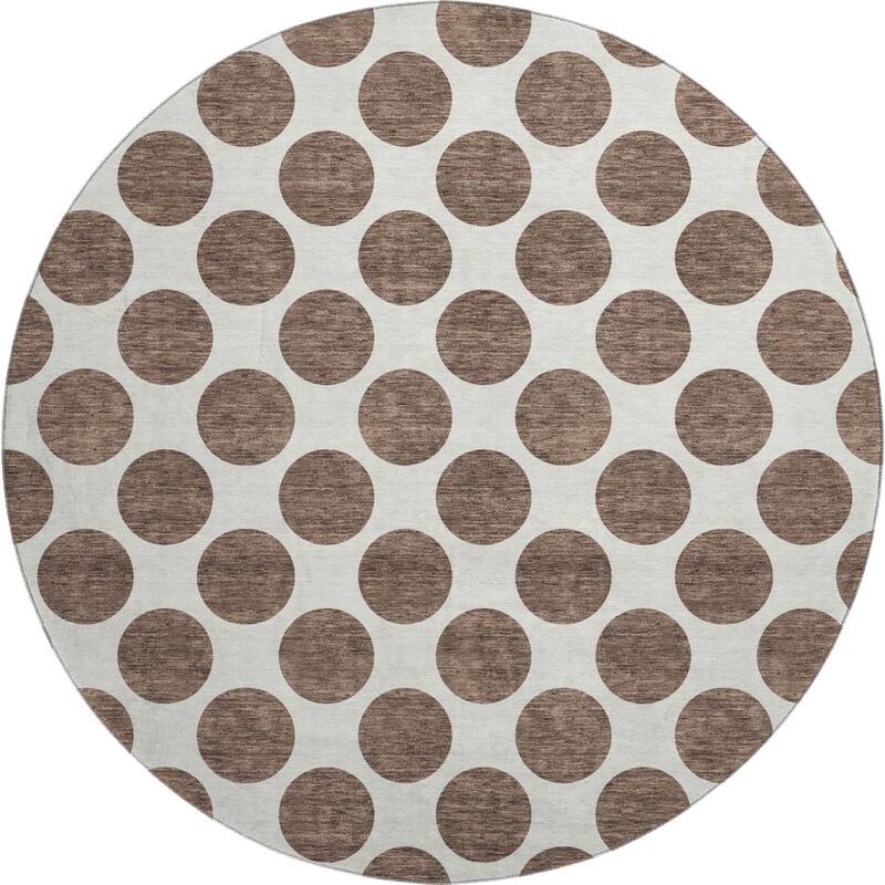 Premium Washable Super Soft Geo Dots Mayfield Rug
