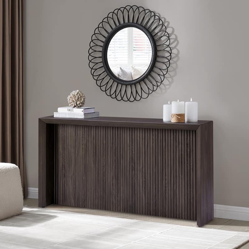 Piedmont 56" Wide Rectangular Console Table - Alder Brown
