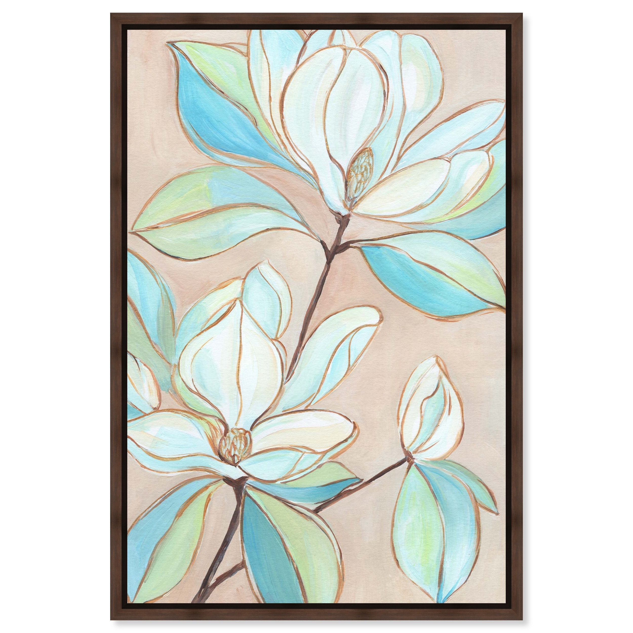 Ethereal Blossom II - Ira Floral Oversized Canvas Print by Art Remedy