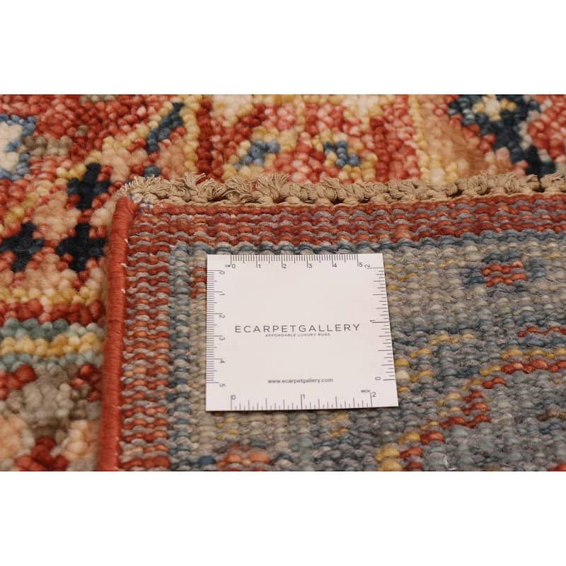 ECARPETGALLERY Hand-knotted Jules Serapi Red Wool Rug - 8'1 x 9'9