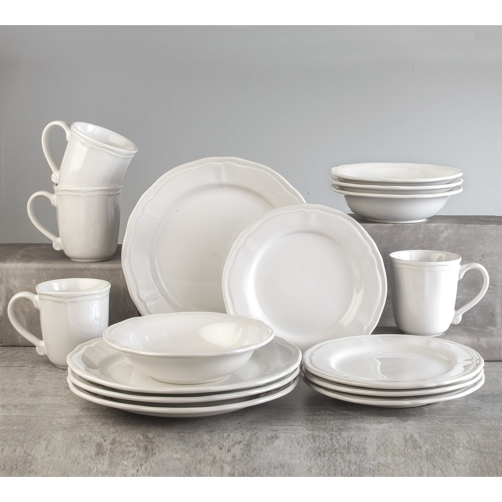 White stoneware dishes cheap