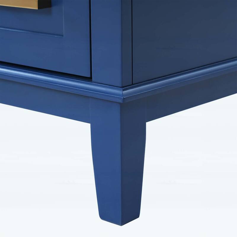 Modern Bathroom Vanity with Ceramic Sink,Soft Close Doors,and Ample Storage for Small Bathrooms