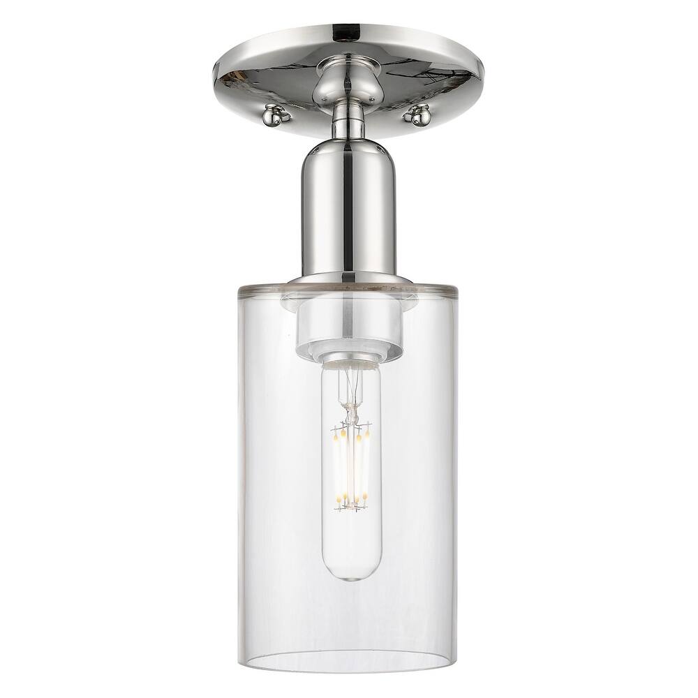 Innovations Lighting 716-1C-11-5 Clymer Semi-Flush Clymer 5" Wide