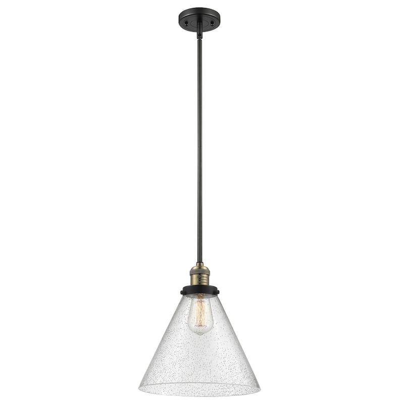 Innovations Lighting X-Large Cone Single Light 12" Wide Pendant with