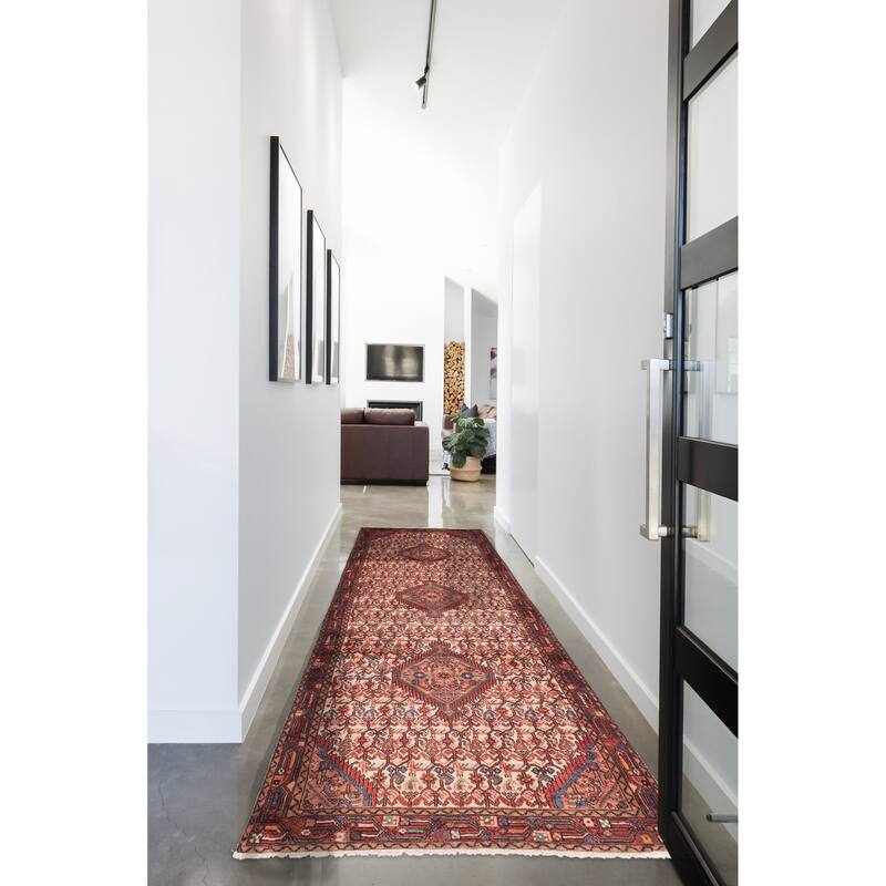 ECARPETGALLERY Hand-knotted Konya Anatolian Cream Wool Rug - 3'3 x 10'1