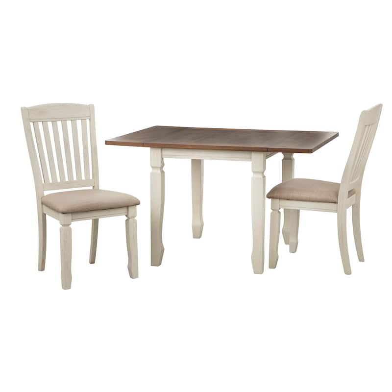 Simple Living Maryland Drop Leaf 3-piece Dining Set