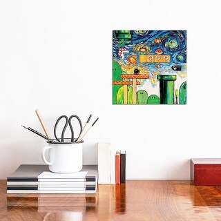 iCanvas "Van Gogh Never Played With Fire" by Aja Trier Canvas Print
