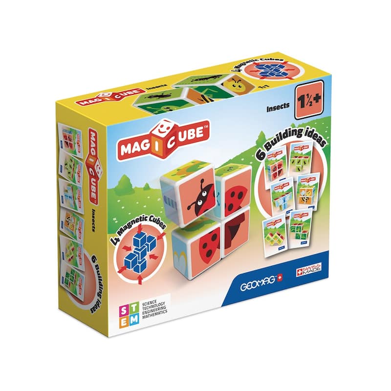 Geomag Magicube Insects Magnetic Blocks Construction