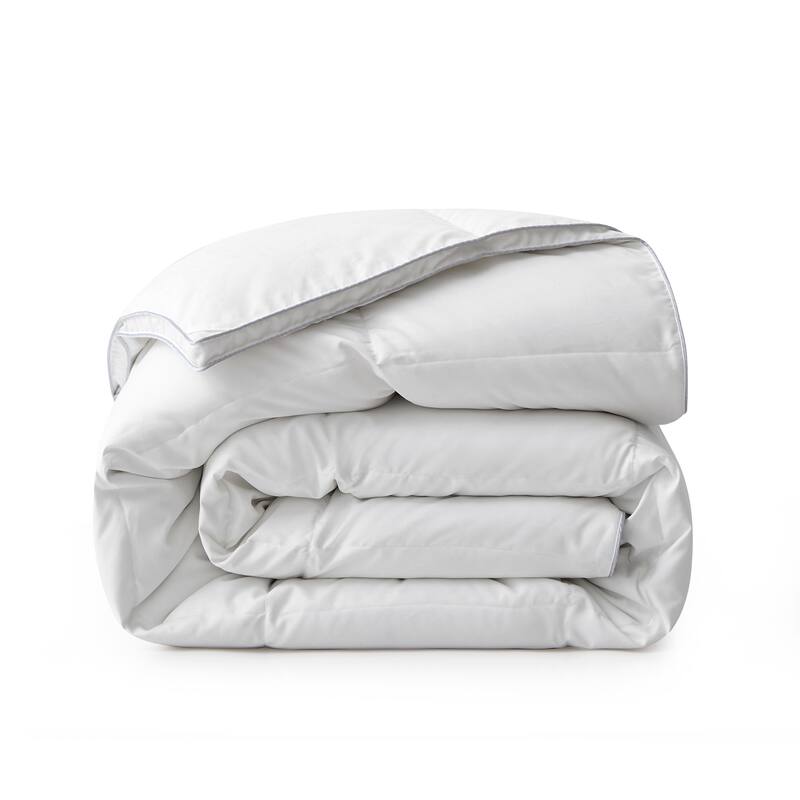Lightweight & Year-round White Goose Down Duvet Comforter-White