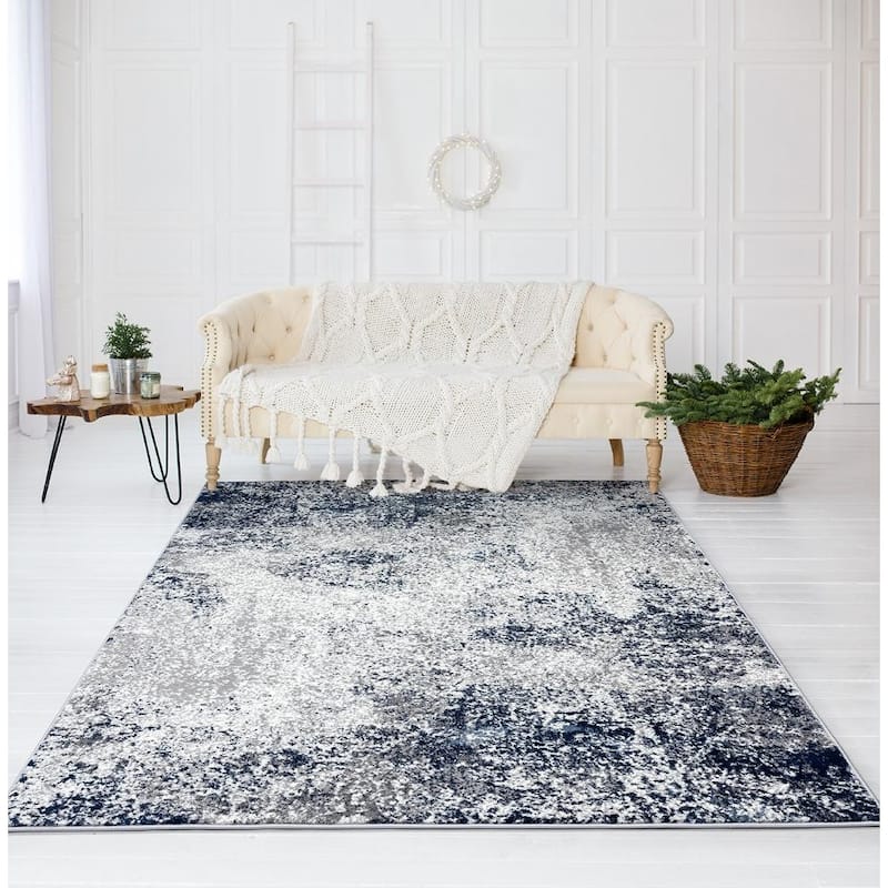 Luxe Weavers Modern Abstract Area Rug for Bedroom