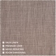 preview thumbnail 97 of 160, Exclusive Fabrics Textured Faux Linen Extra Wide Room Darkening Curtains for Bedroom & Living Room Curtains (1 Panel)