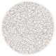 preview thumbnail 42 of 128, SAFAVIEH Handmade Jardin Fulga Wool Rug 6' Round - Grey/Ivory - Round