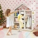 preview thumbnail 7 of 30, Costway Kids Costume Storage Closet Children Pretend Dresser with - See Details