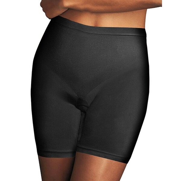 Shop Maidenform® Control It!® Shiny Thigh Slimmer Color Black