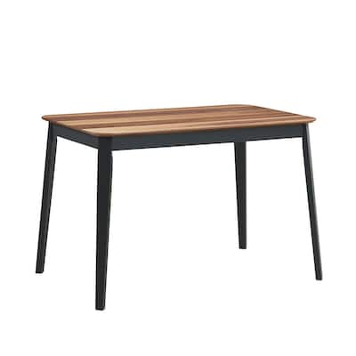 Mid Century Modern Rectangular Dining Room Table - 43.5" x 28" x 29.5" (L x W x H)