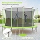 preview thumbnail 8 of 14, 10FT 12FT 14FT 16FT Trampolines for Kids & Adults