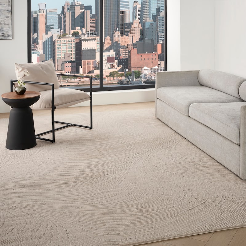 DKNY Central Park West Indoor only Abstract Glam Area Rug