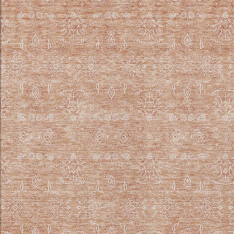 HomeRoots Floral Transitional Rectangle Outdoor Rug