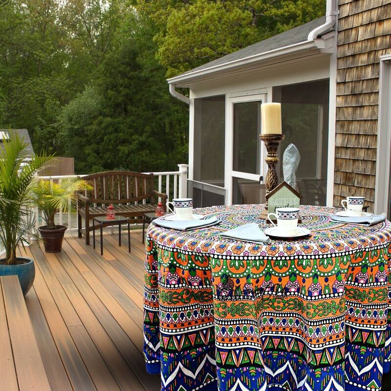 Cotton Inspiring Floral Tablecloth Collection