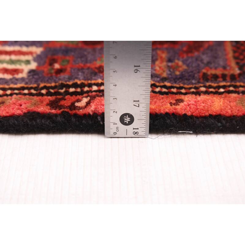 ECARPETGALLERY Hand-knotted Andelz Red Wool Rug - 4'1 x 6'8