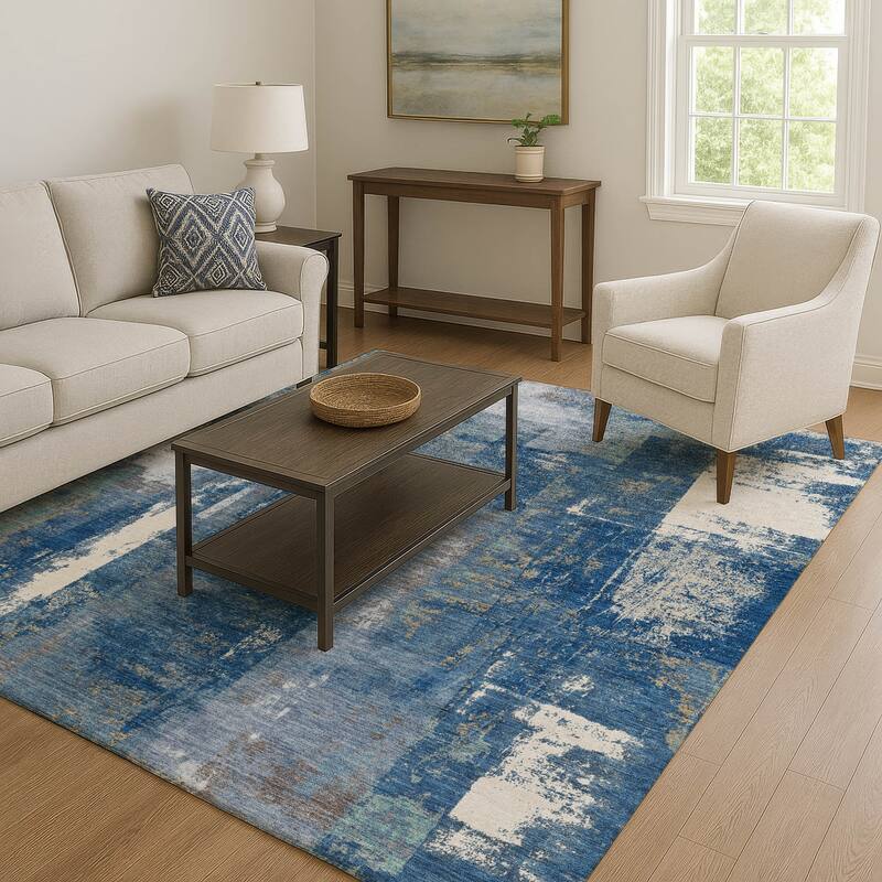 Premium Washable Super Soft Abstract Impressions Mayfield Rug