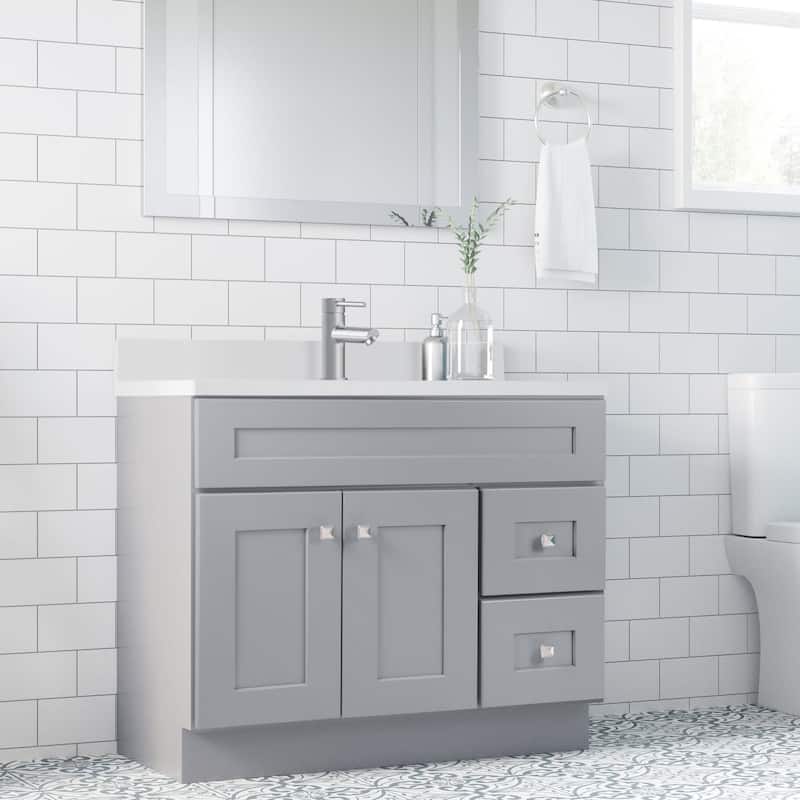 Design House 597807 Brookings 37" Free Standing Single Basin Vanity