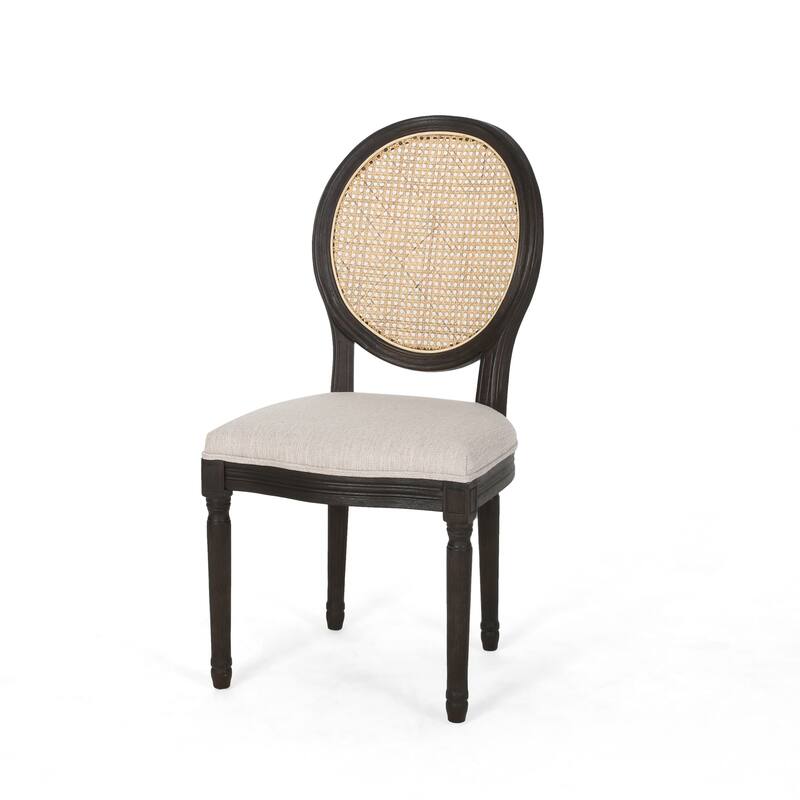 Govan Wooden Dining Chairs with Cushions (Set of 2) by Christopher Knight Home