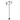 Kanstar 72" Solar Power Triple Head Vintage Lamp Post