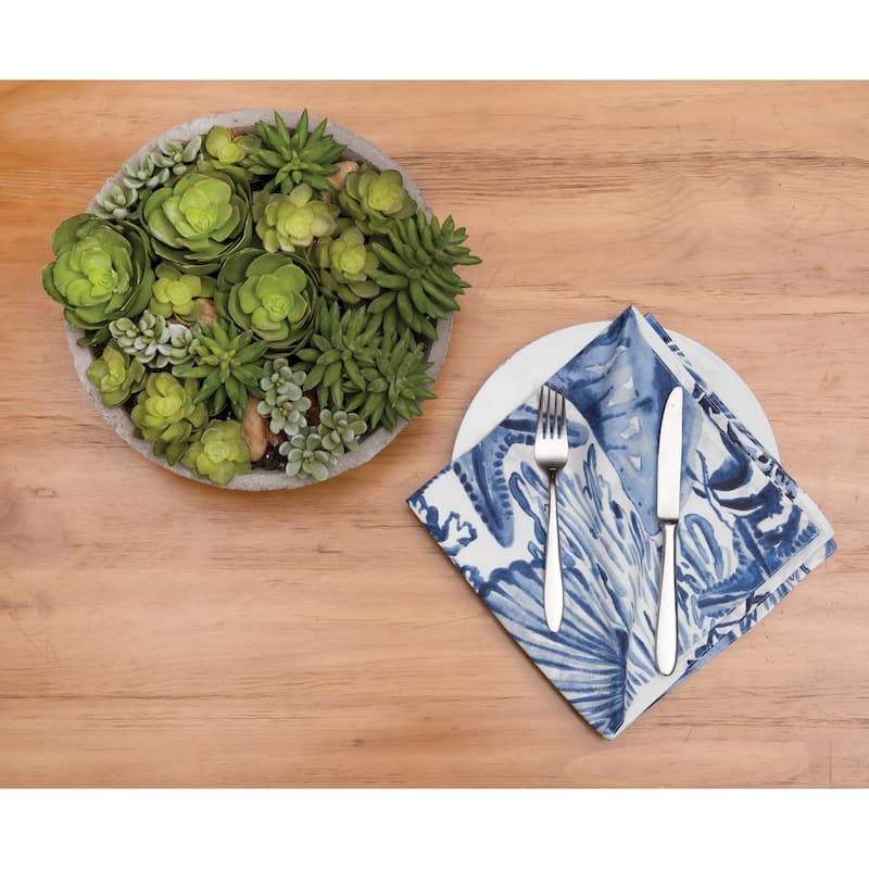Blue Coast Shells Napkin Set of 6 - Set of 6