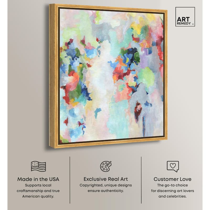 Luminous Space Canvas by Art Remedy