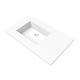 preview thumbnail 9 of 12, Serenity 36" Solid-Surface Bathroom Vanity Top with Left Sink